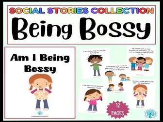 Being Bossy Social Story