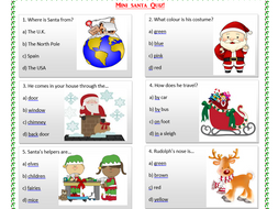 Christmas Vocabulary Worksheet | Teaching Resources