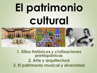 AQA New AS/A Level Spanish El patrimonio cultural