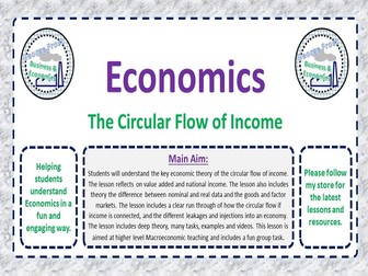 The Circular Flow of Income