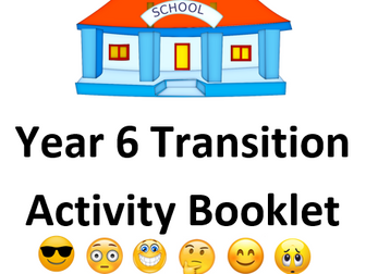 Year 6 Transition Activity Booklet