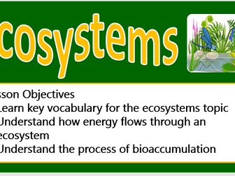 Ecosystems
