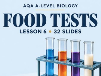 AQA A-Level Biology: Food Tests | Practical Methods, Results & Reveal Answers