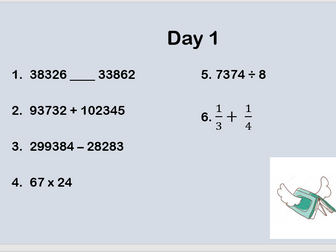 Year 6 Maths Morning Activity (1)