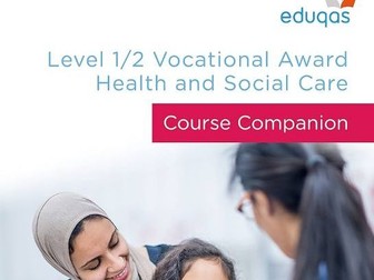 WJEC Eduqas Level 1/2 Health and Social Care Unit 2 Lessons 13-20