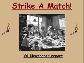 Victorians newspaper report Y5/Y6.