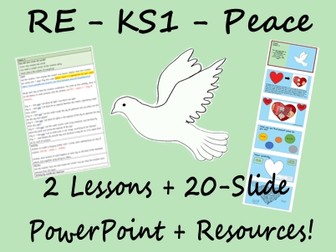RE - KS1 - Peace (Jesus Calms a Storm) (2 lessons)