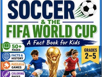 Soccer World Cup Facts Book FIFA No-Prep