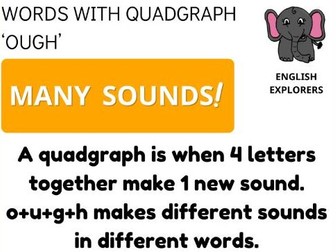 Phonics: Quadgraphs