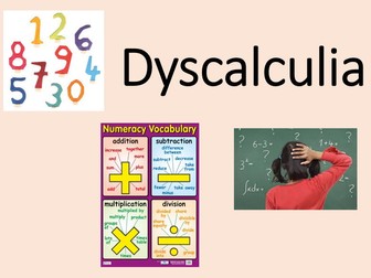 Dyscalculia - signs and support