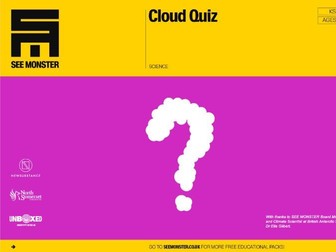 UNBOXED Learning - SEE MONSTER: Cloud quiz Ages 7-11