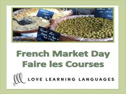 GCSE FRENCH: French Food Unit: Allons au Marché !