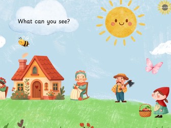 Little Red Riding hood -  What can you see?