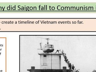 The Vietnam War- Fall of  Saigon 1975
