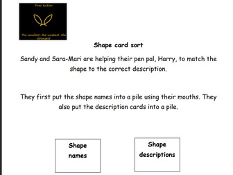 Shape foundation folder