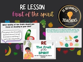 RE Fruits of the Spirit Lesson