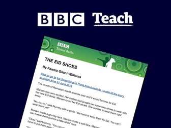 KS1 Religious Studies - 'The Eid Shoes', a story for Ramadan / Eid-ul-Fitr