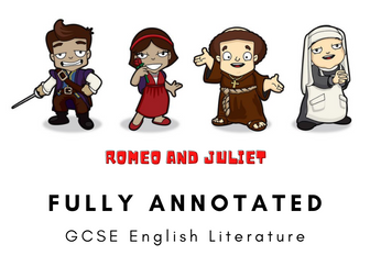 Romeo and Juliet GCSE Annotated Notes