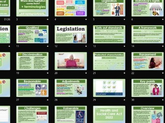 AAQ OCR Cambridge Health & Social Care F090: Topic Area 3 complete delivery