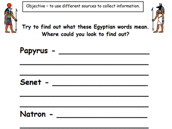 Ancient Egypt Research Challenges