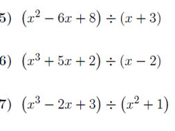 Long Division Of Polynomials Worksheet With Solutions Teaching Long Division Of Polynomials Worksheet