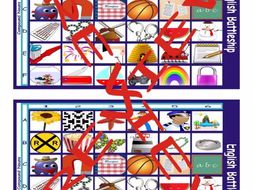 Compound Nouns Battleship Board Game
