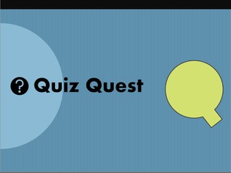 QuizQuest - BlueYellowGreen