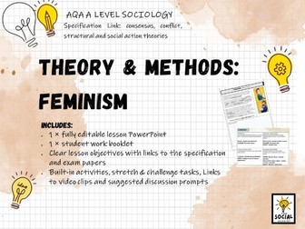 AQA A level Sociology - Theory and Methods - Feminism