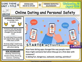 Online Dating + Personal Safety