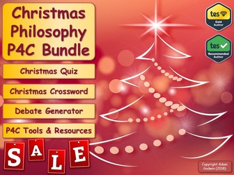 Biology P4C Christmas Sale Bundle! (Philosophy for Children) [Christmas Quiz & P4C] [KS3 KS4 GCSE]