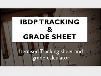 IBDP Master Tracker