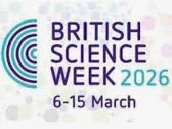 British Science Week 2026 lessons and resources