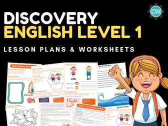 Discover English - Level 1 (ESL) Lesson Plans & Worksheets