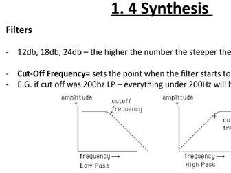 Music Technology A-Level: Synthesis