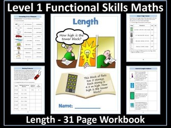 Length Workbook - Level 1 Functional Skills Maths