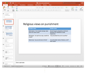 FREE GCSE Powerpoint - theme: Religion &  life