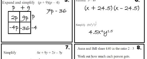 Foundation Revision - Spot the mistakes - 24 questions