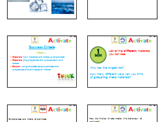 Solute, Solvent, Solution Chemistry PowerPoint 4 part lesson structure
