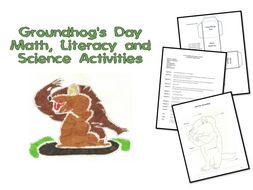 Groundhog’s Day: Math, Literacy and Science Activities
