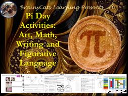 Pi Day 2017: No-Prep Art, Math, Figurative Language and Writing Activities