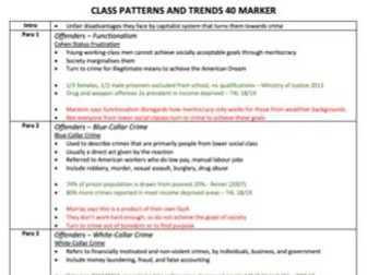 OCR H580 PAPER 3 SECTION B SOCIOLOGY A LEVEL