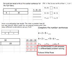 year 2 addition subtraction white rose worksheets teaching resources