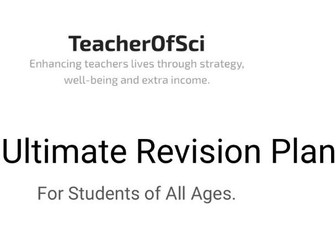The Ultimate Revision Plan