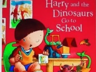 Back to School Activity * Instant Display * Harry and His Dinosaurs go to School