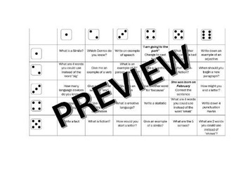 Language Device - Dice Game