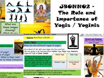 The Role and Importance of Yoga Yogi Yoginis