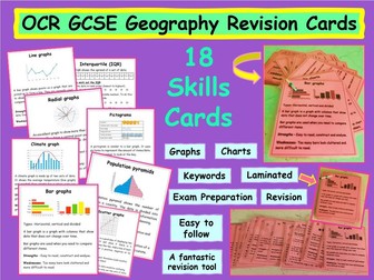 OCR GCSE Geography Skills Revision Cards