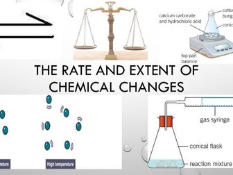 AQA Chemistry GCSE C6 - The rate and extent of chemical changes