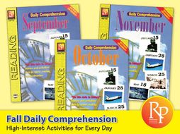 Fall: Daily Comprehension {Bundle}