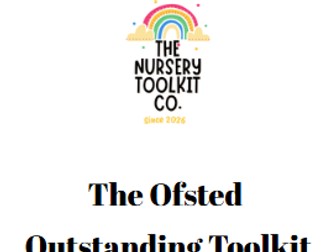Outstanding Ofsted Inspection Toolkit for Nurseries | EYFS Leadership | Nursery